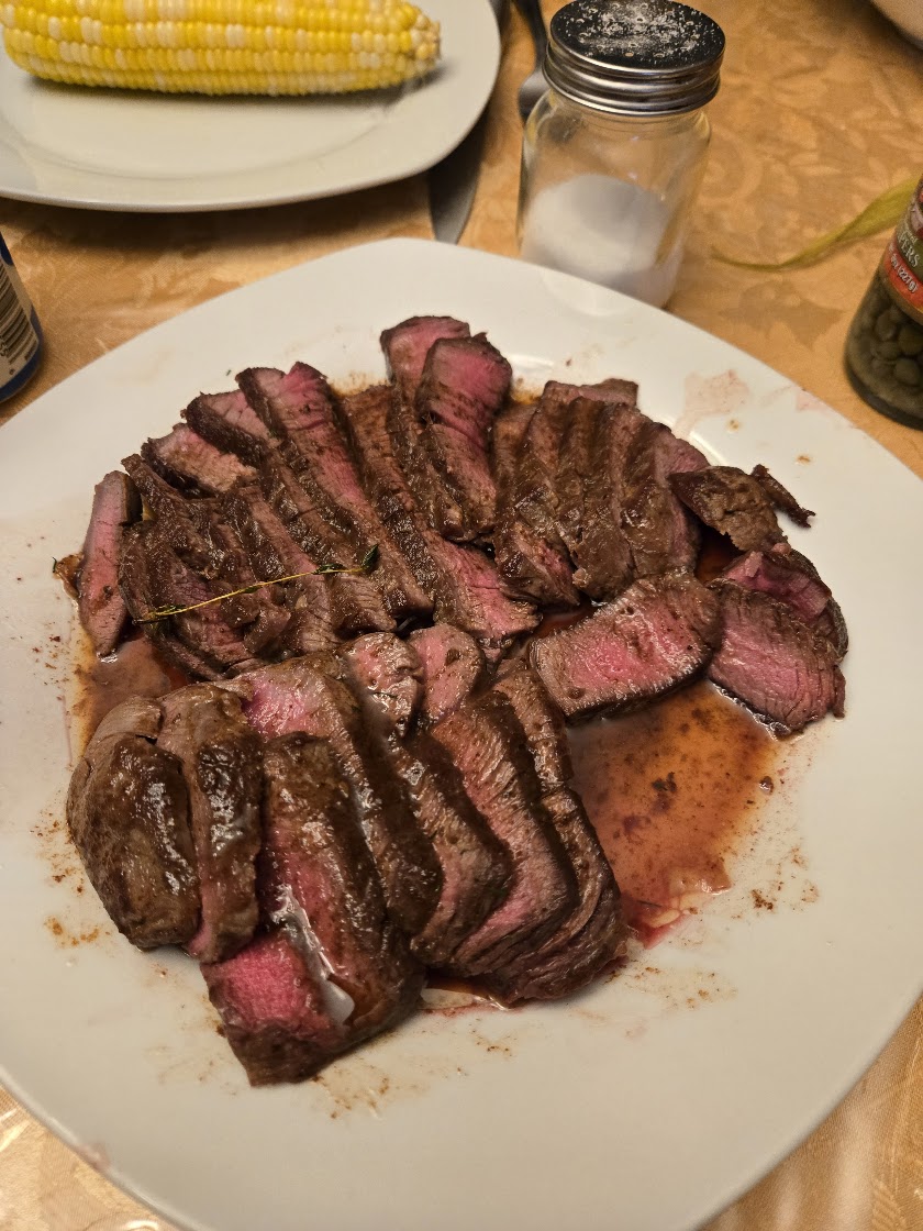 Sliced Steak from the DF Private Chef media library
