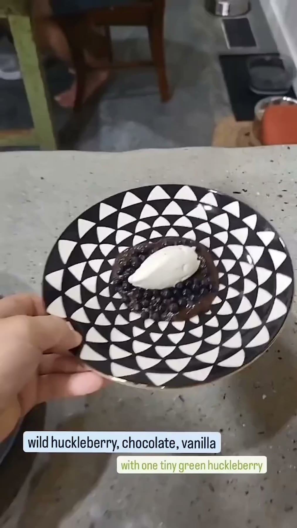 Black Rice Dessert from the DF Private Chef media library
