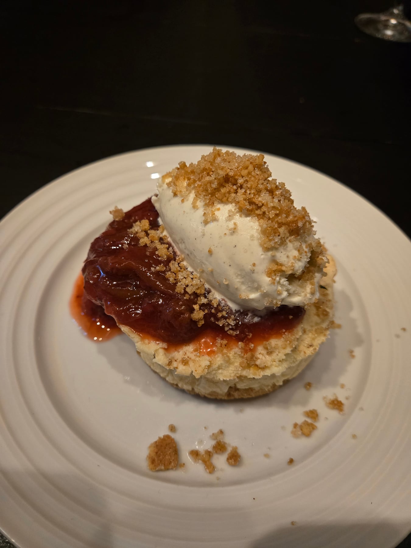 Shortcake Dessert from the DF Private Chef media library